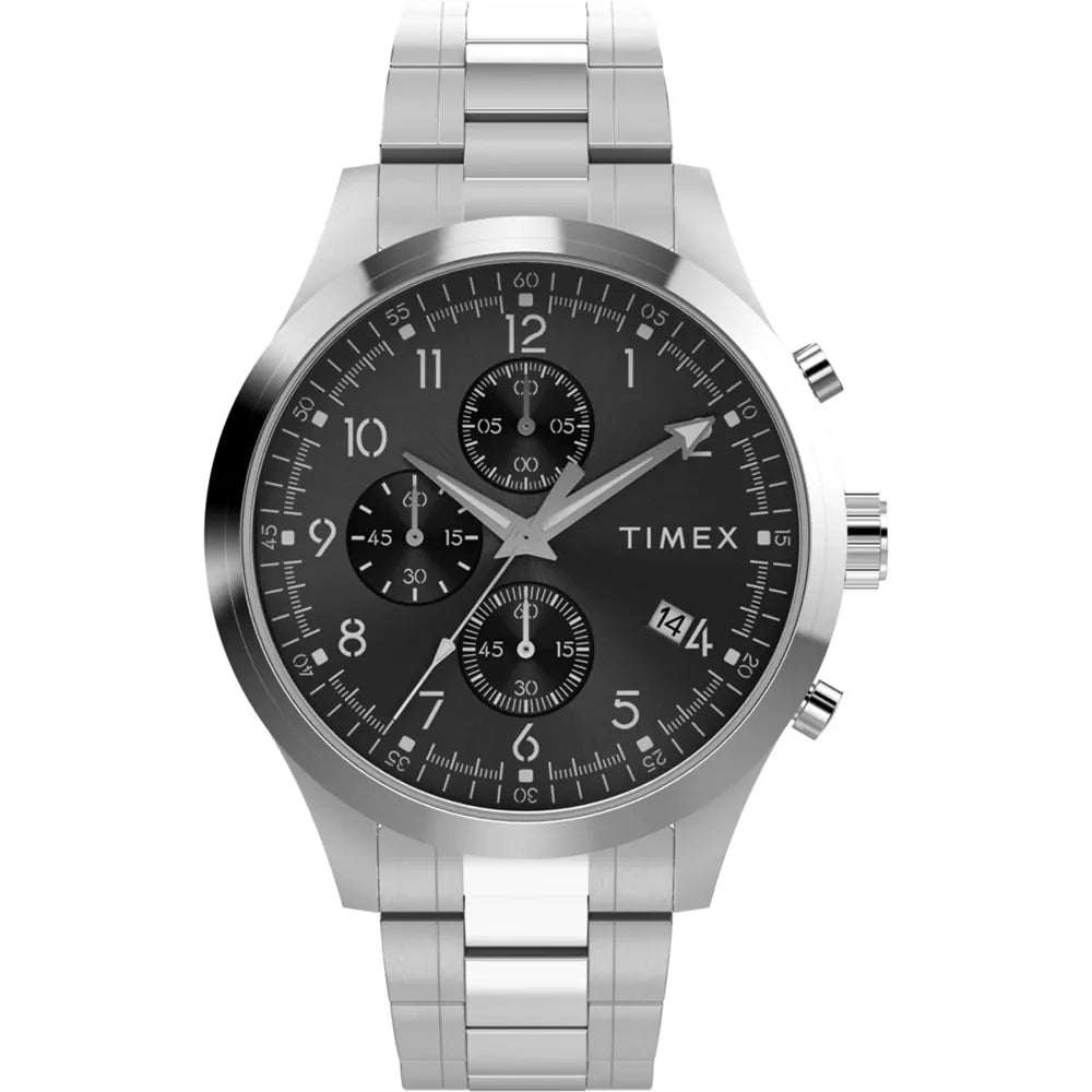 Timex Chrono SS Watch TW2Y01400