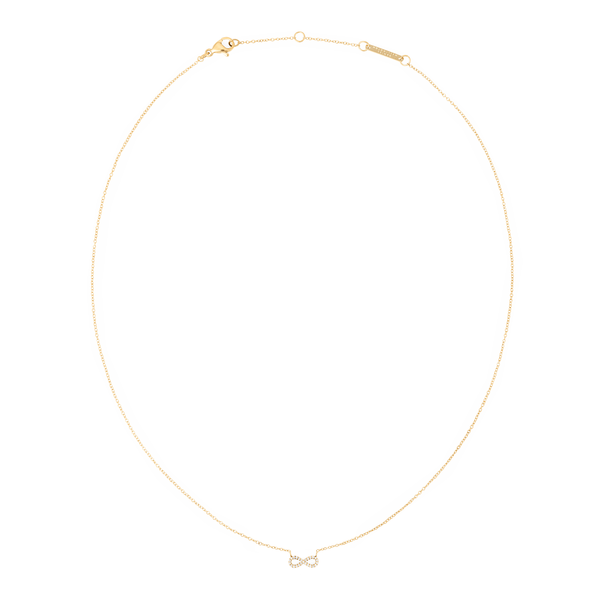 Daniel Wellington Mirelle Infinity Necklace Gold