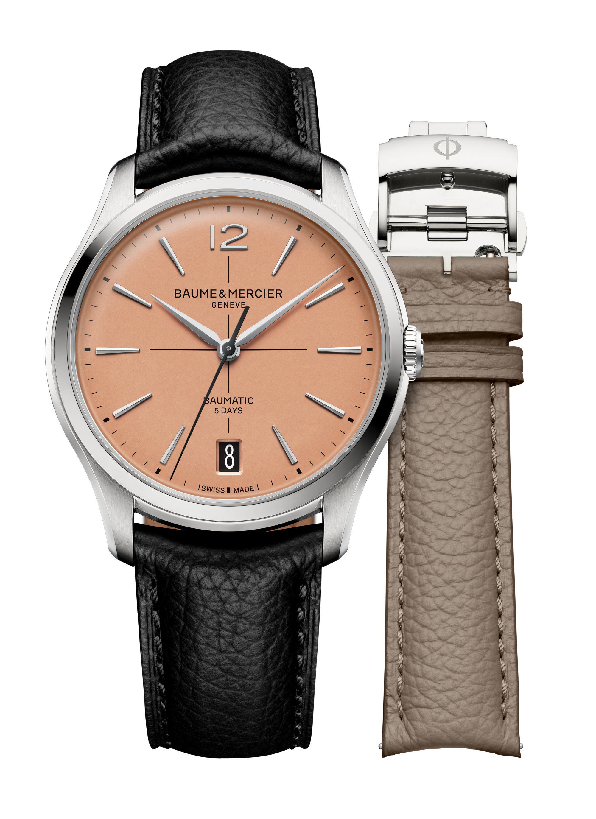 Baume & Mercier Clifton Salmon Baumatic Men's Watch M0A10778