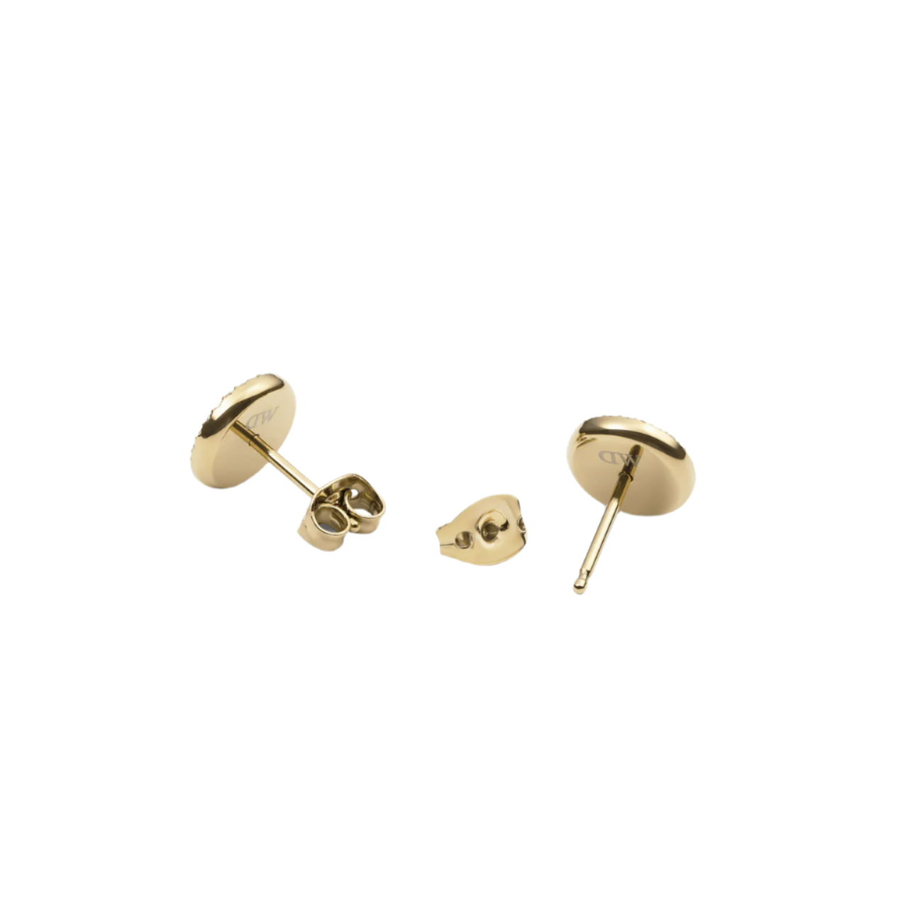 Daniel Wellington Audrey Red Agathe Gold Earrings