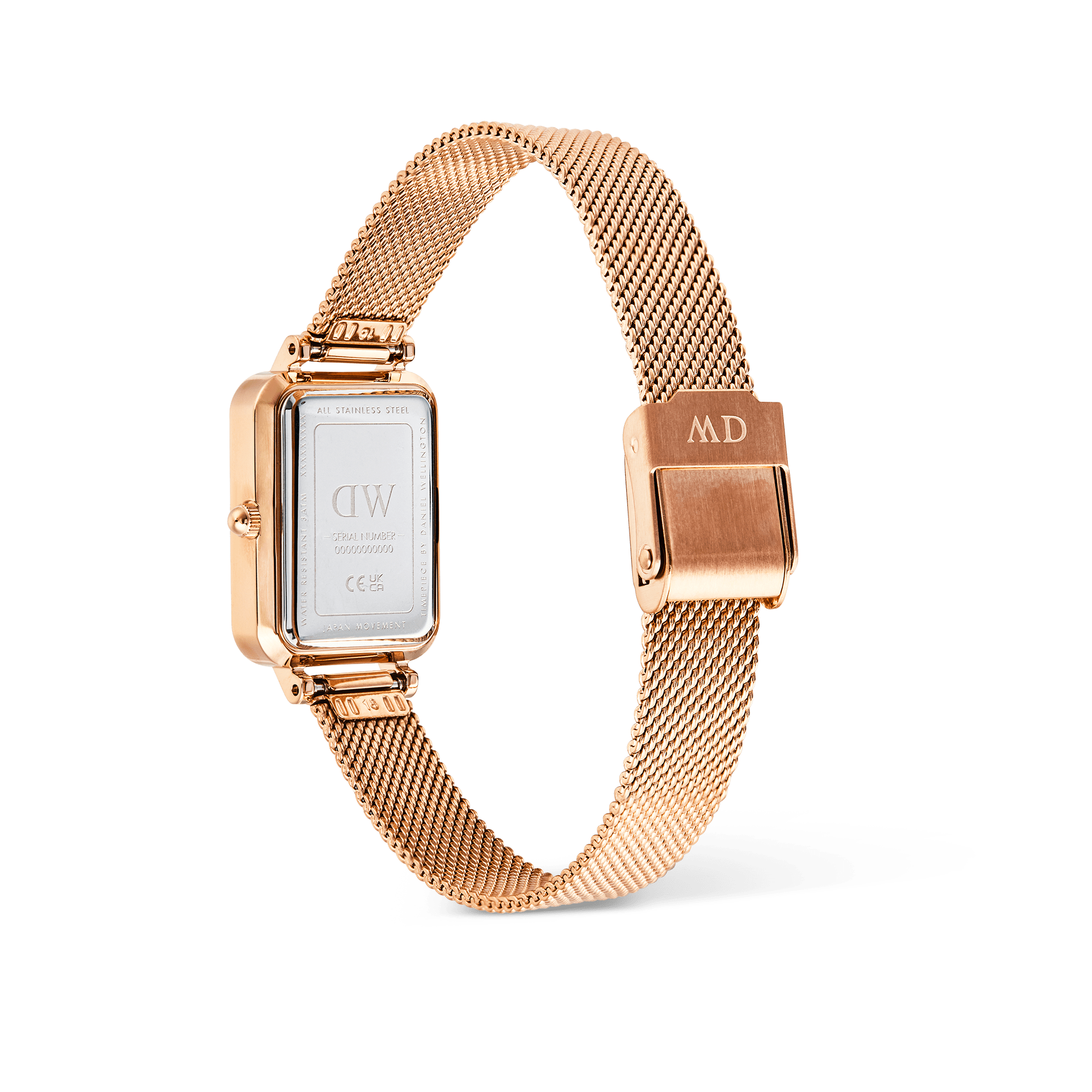 Daniel Wellington Quadro Melrose Roman Numerals Date