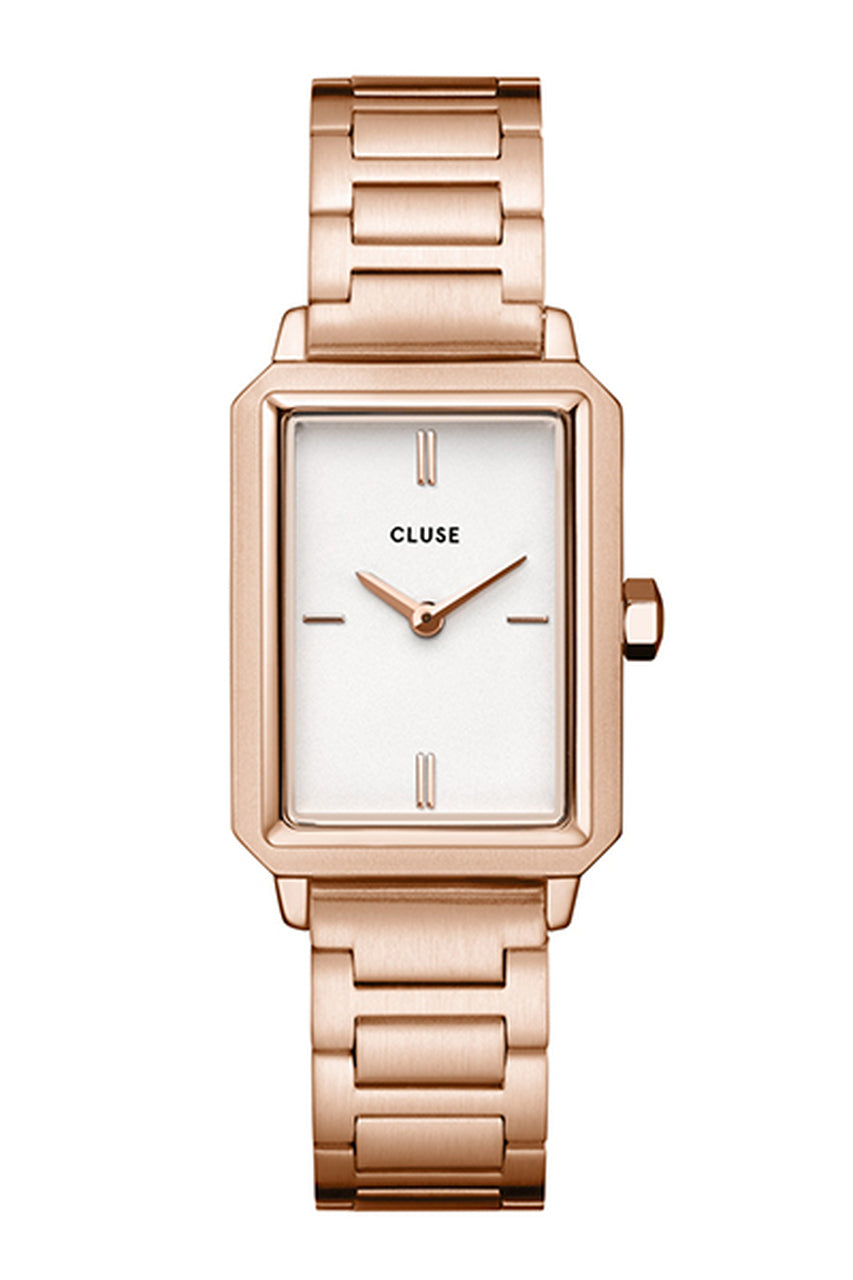 Cluse Fluette White/Rose Gold Link CW11503