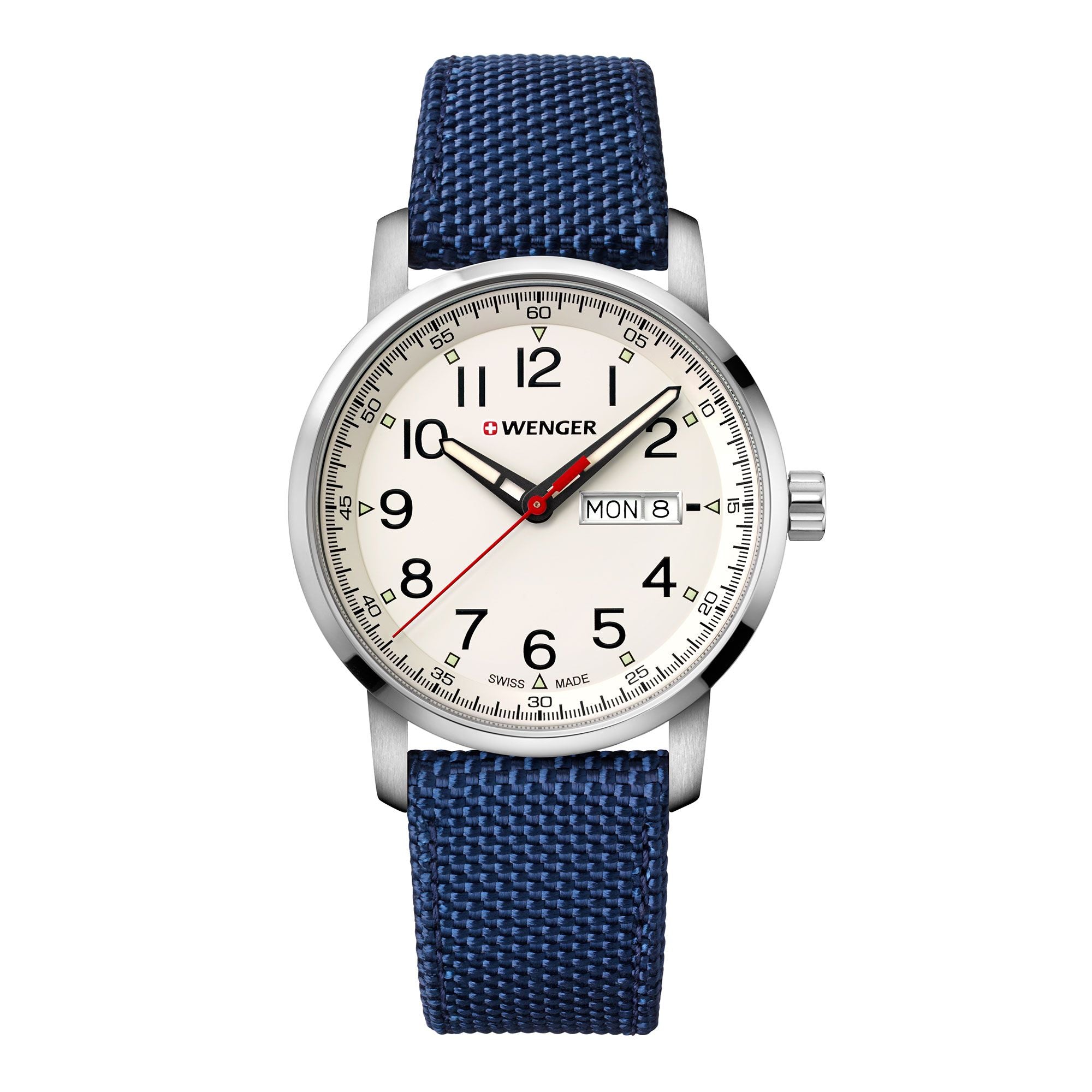 Wenger Attitude Heritage White Dial Watch 01.1541.113