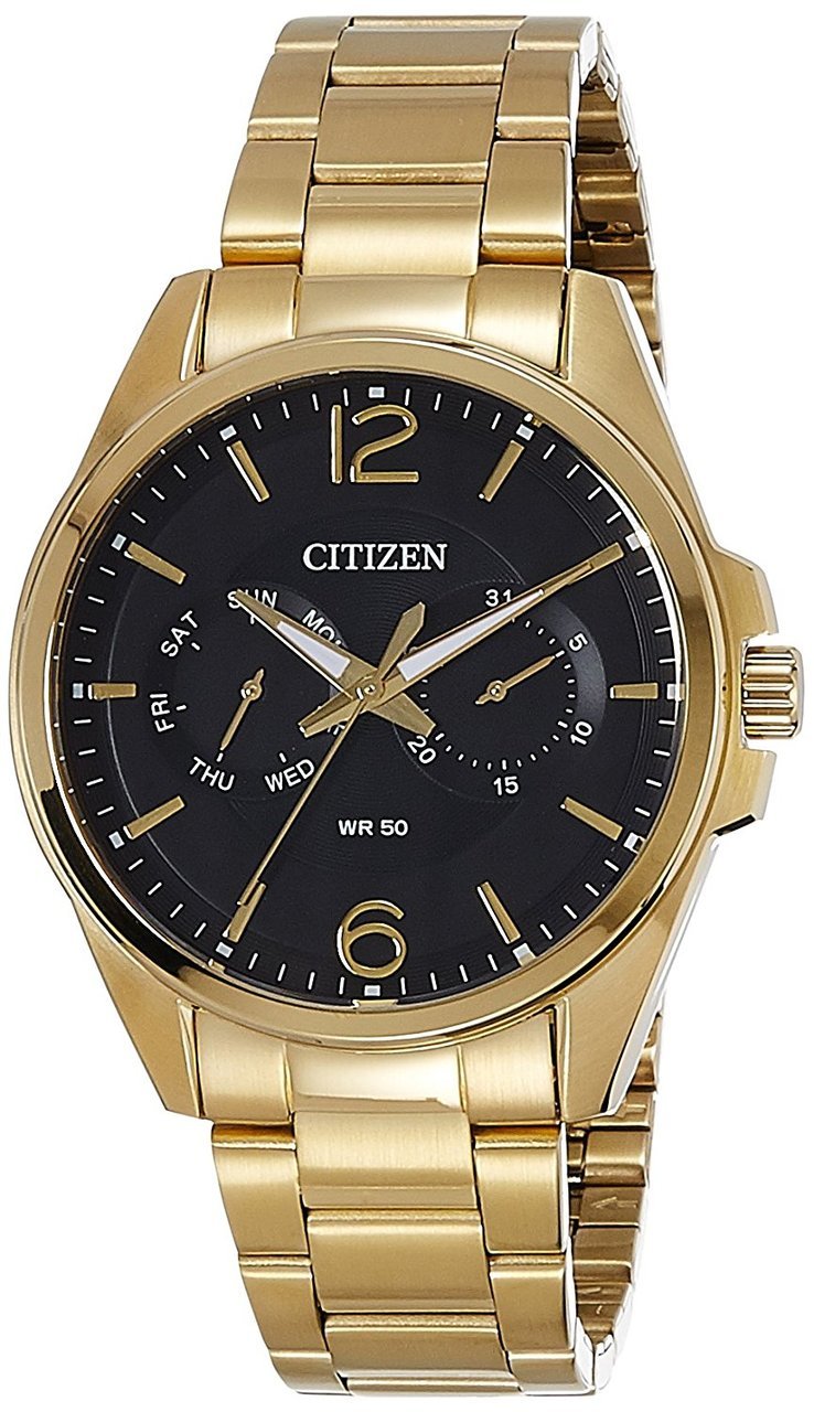 Citizen Analog Black Dial Mens Watch