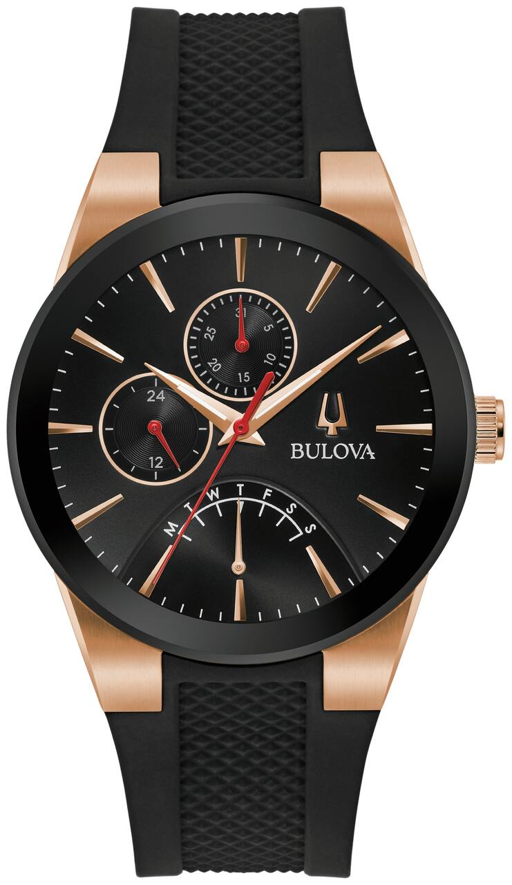 Bulova The Futuro Black on Black Men's Watch 97C111
