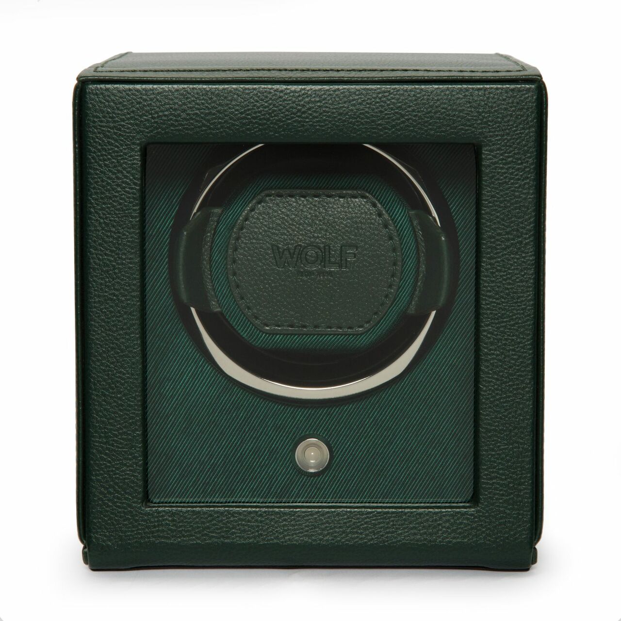 Wolf Cub Precision Watch Winder with Protective Cover