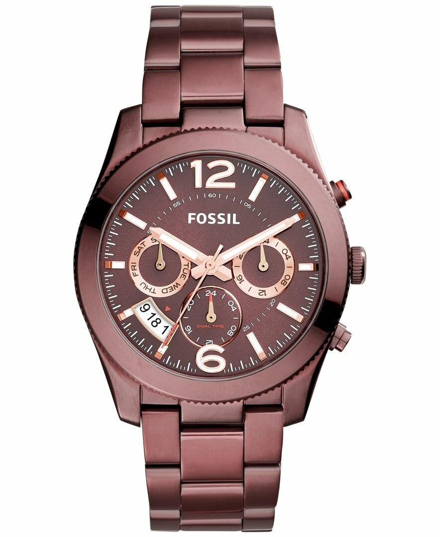 Perfect boyfriend multifunction hotsell blue stainless steel watch