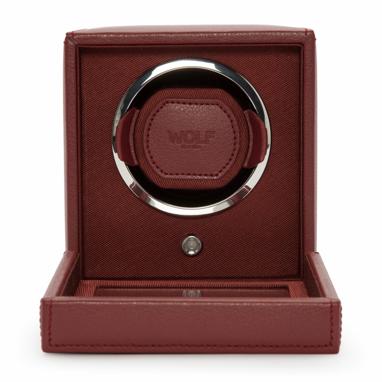 Wolf Cub Precision Watch Winder with Protective Cover