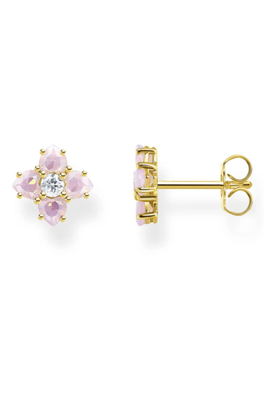 Thomas Sabo Ear Studs Flowers Gold TH2171Y