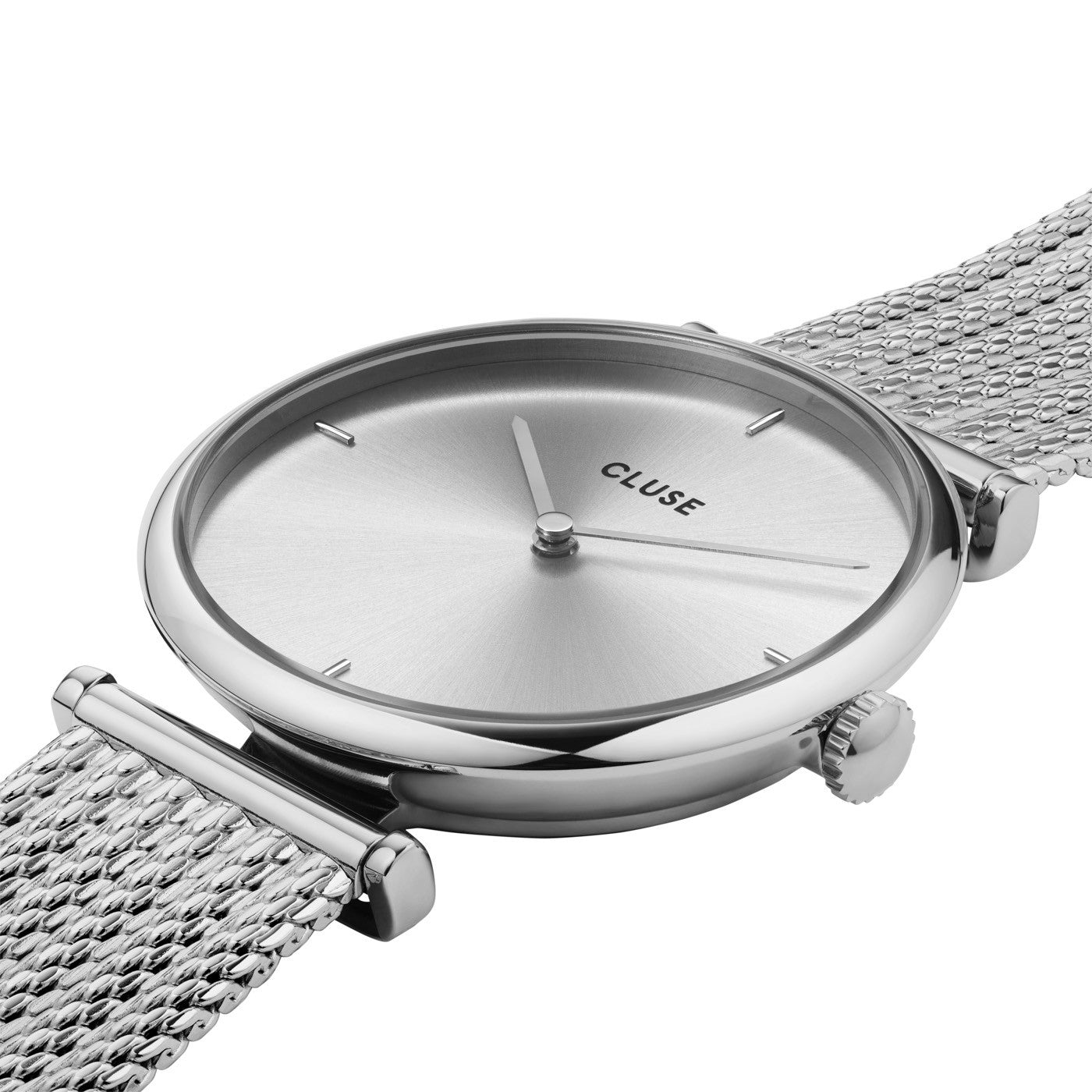 CLUSE Triomphe Full Silver Mesh CW10402