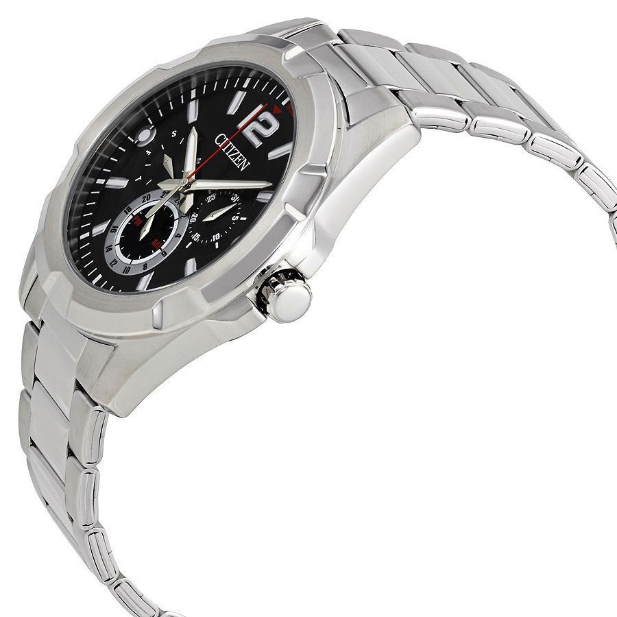 Citizen Black Dial Multifunction Quartz Mens Watch