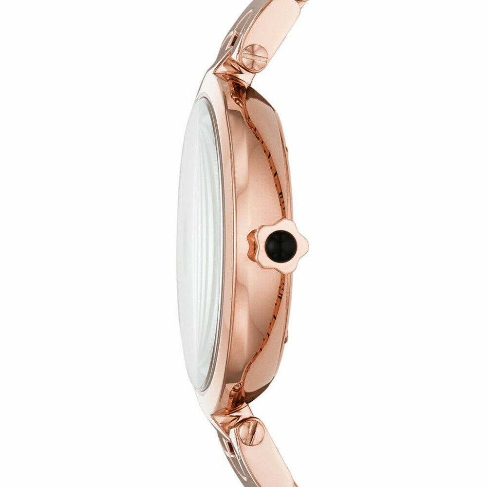 Emporio Armani Analog White Dial Womens Watch