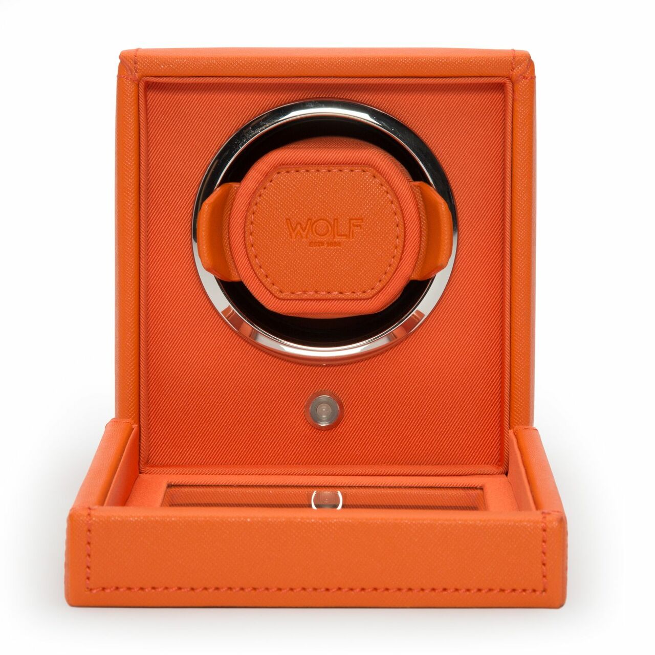 Wolf Cub Precision Watch Winder with Protective Cover