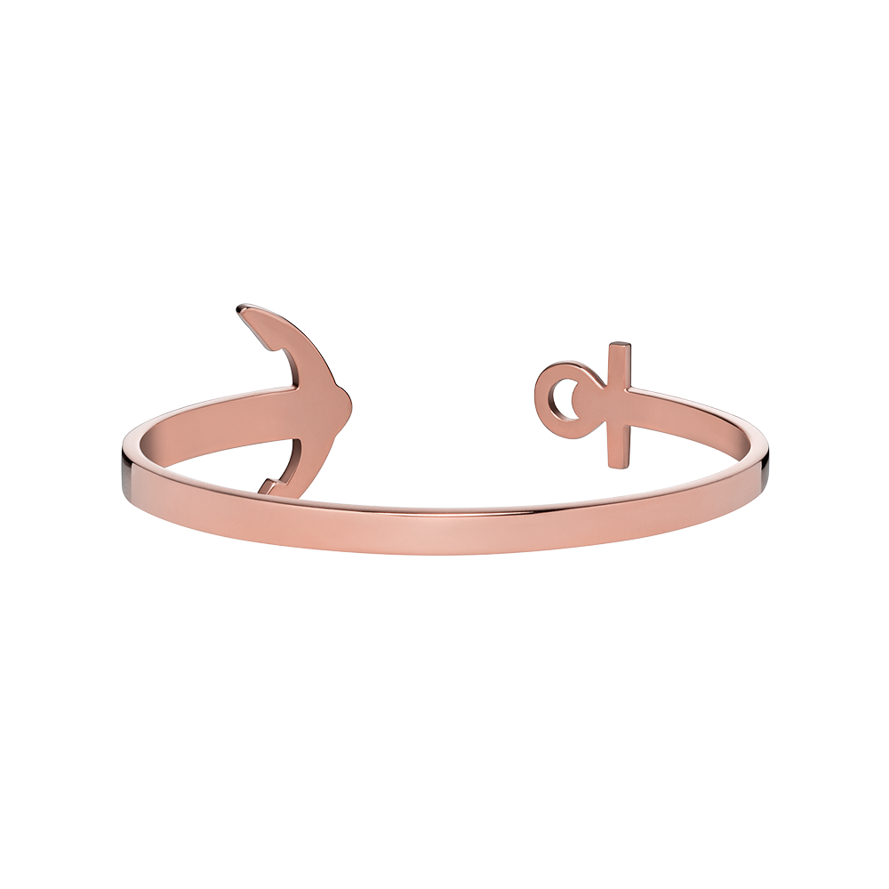 Paul Hewitt Ancuff Rose Gold Bracelet - M