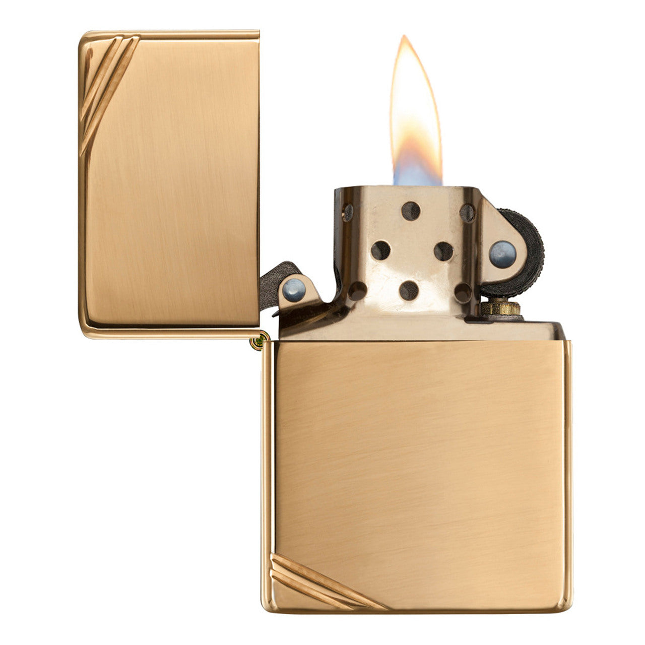Zippo 270 High Polish Brass Vintage Lighter