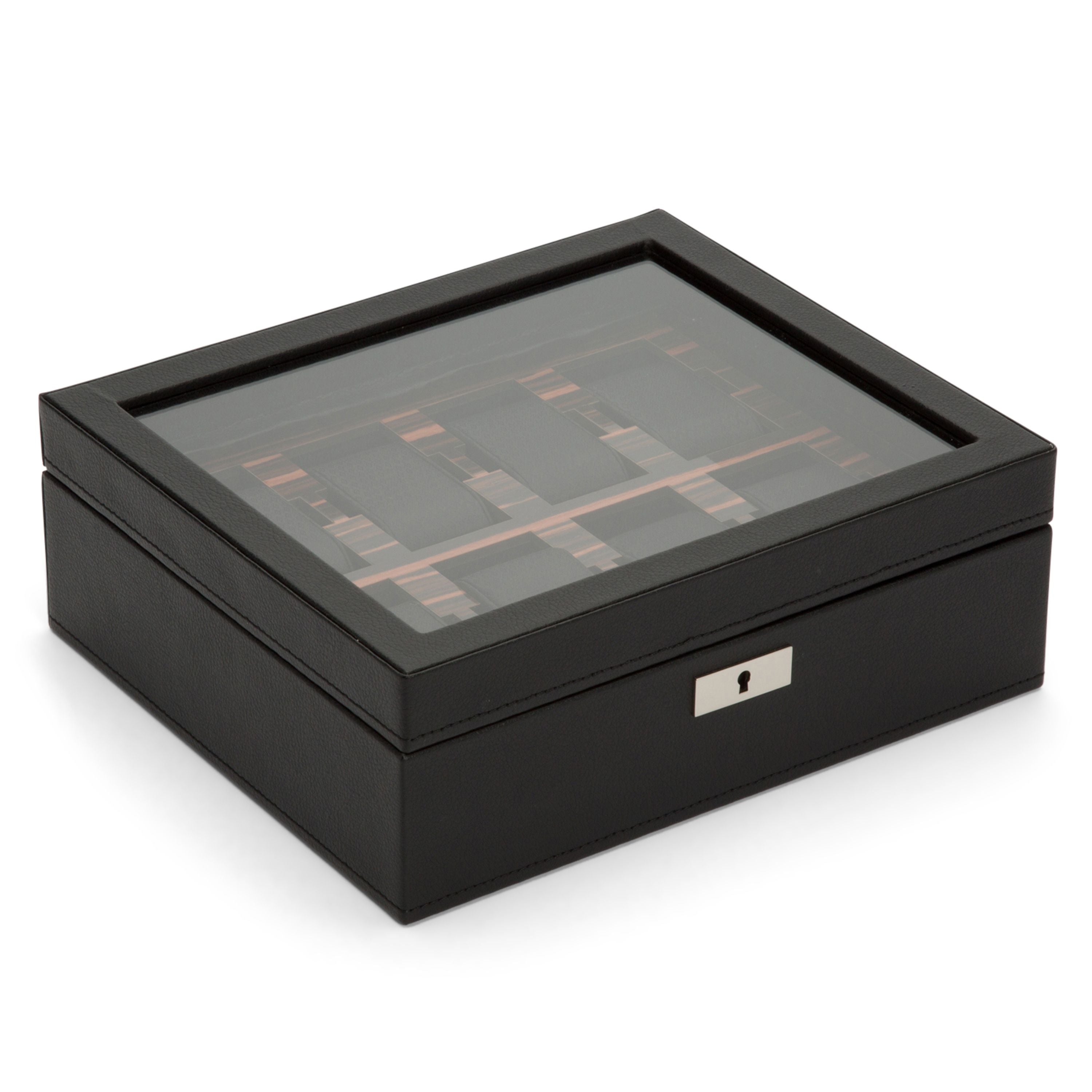 Wolf Roadster 8 PC Watch Box Black 477456