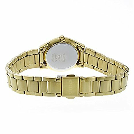 Citizen Quartz Champagne Gold Er0209-54P Womens Watch
