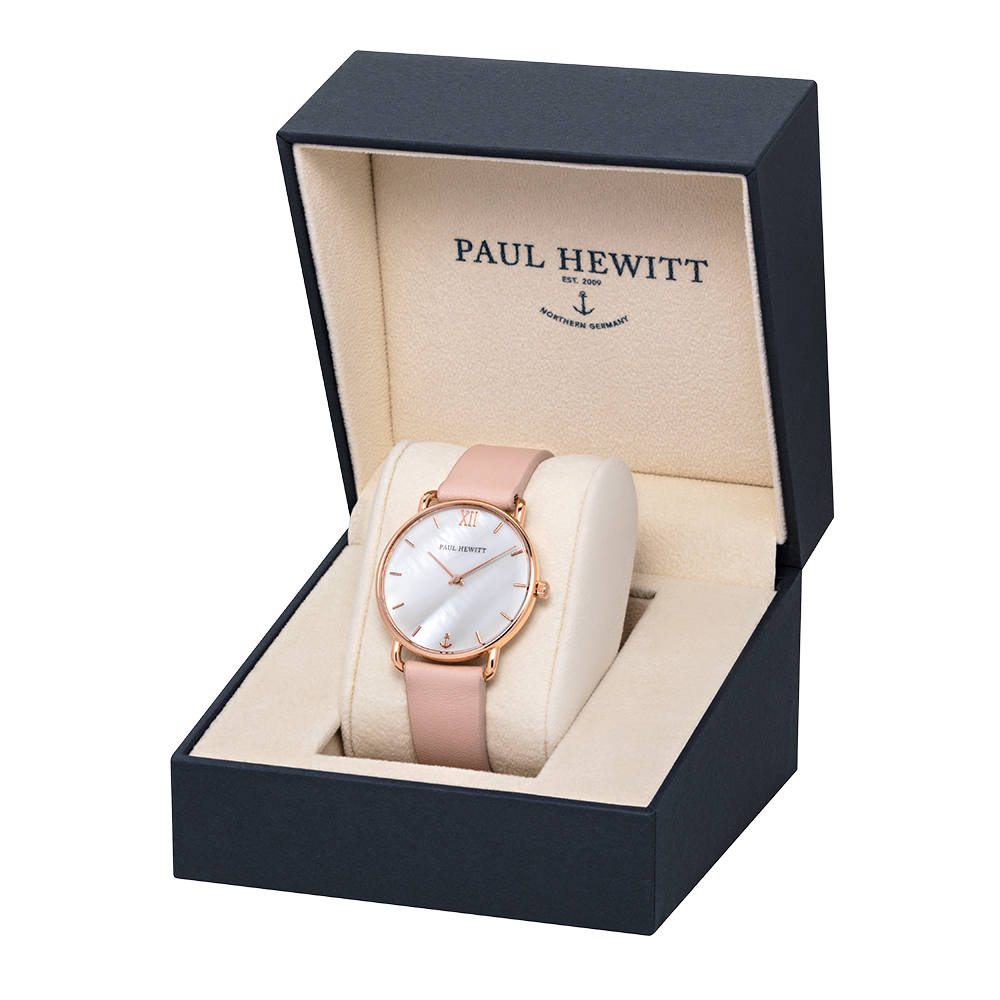 Paul Hewitt Miss Ocean Pearl Leather Watch