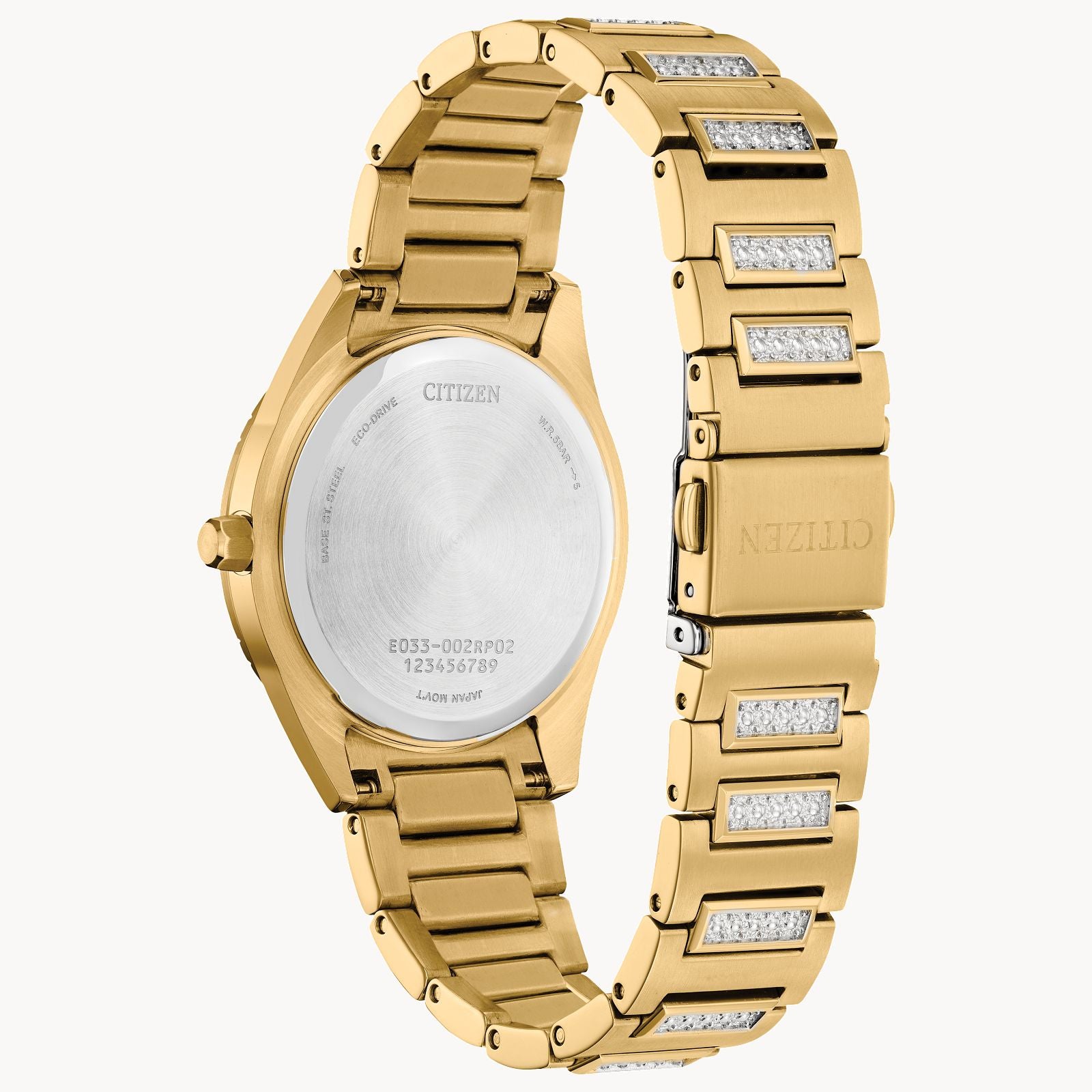 Citizen Silhouette Crystal Eco-Drive Womens Watch EM1022-51D
