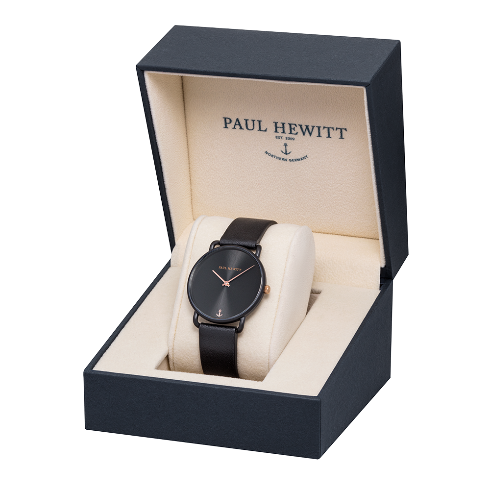 Paul Hewitt Miss Ocean Black Sunray Watch