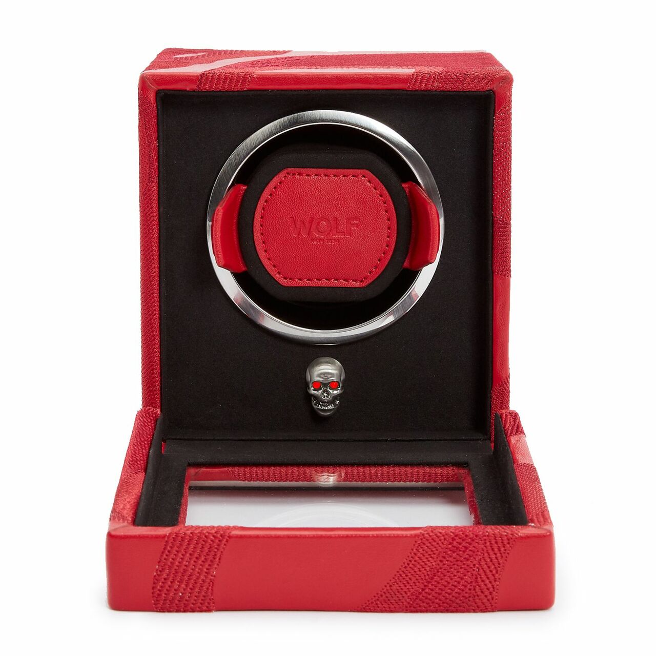 Wolf Memento Mori Cub Watch Winder Red 493172