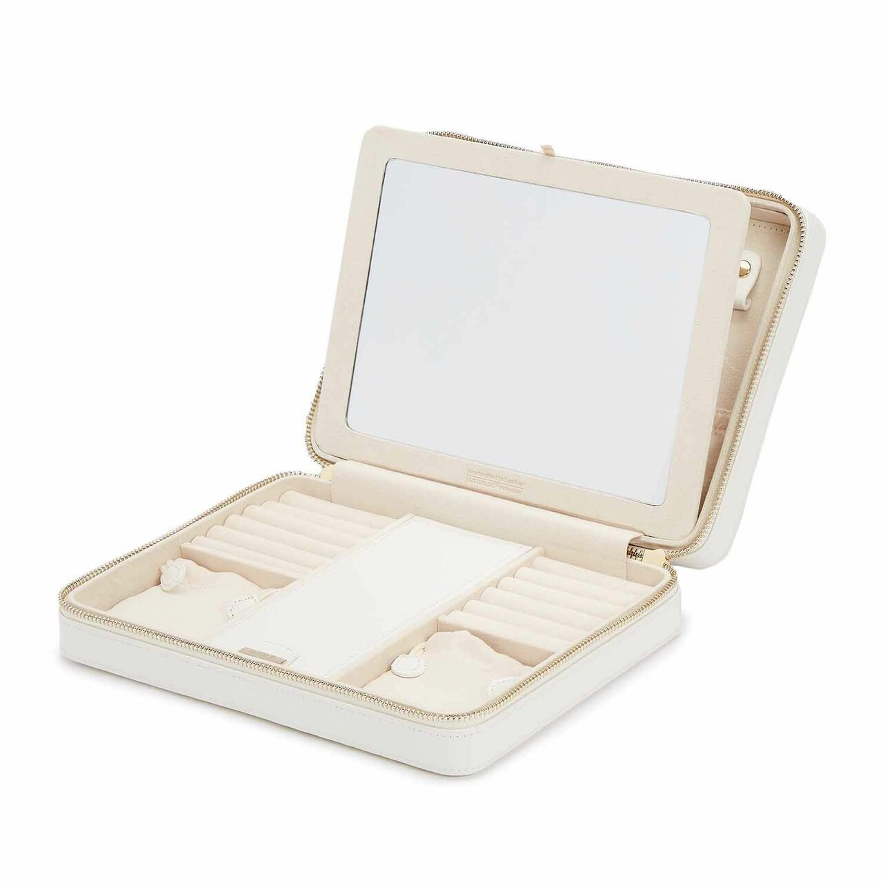 Wolf Maria Large Zip Case White 766153