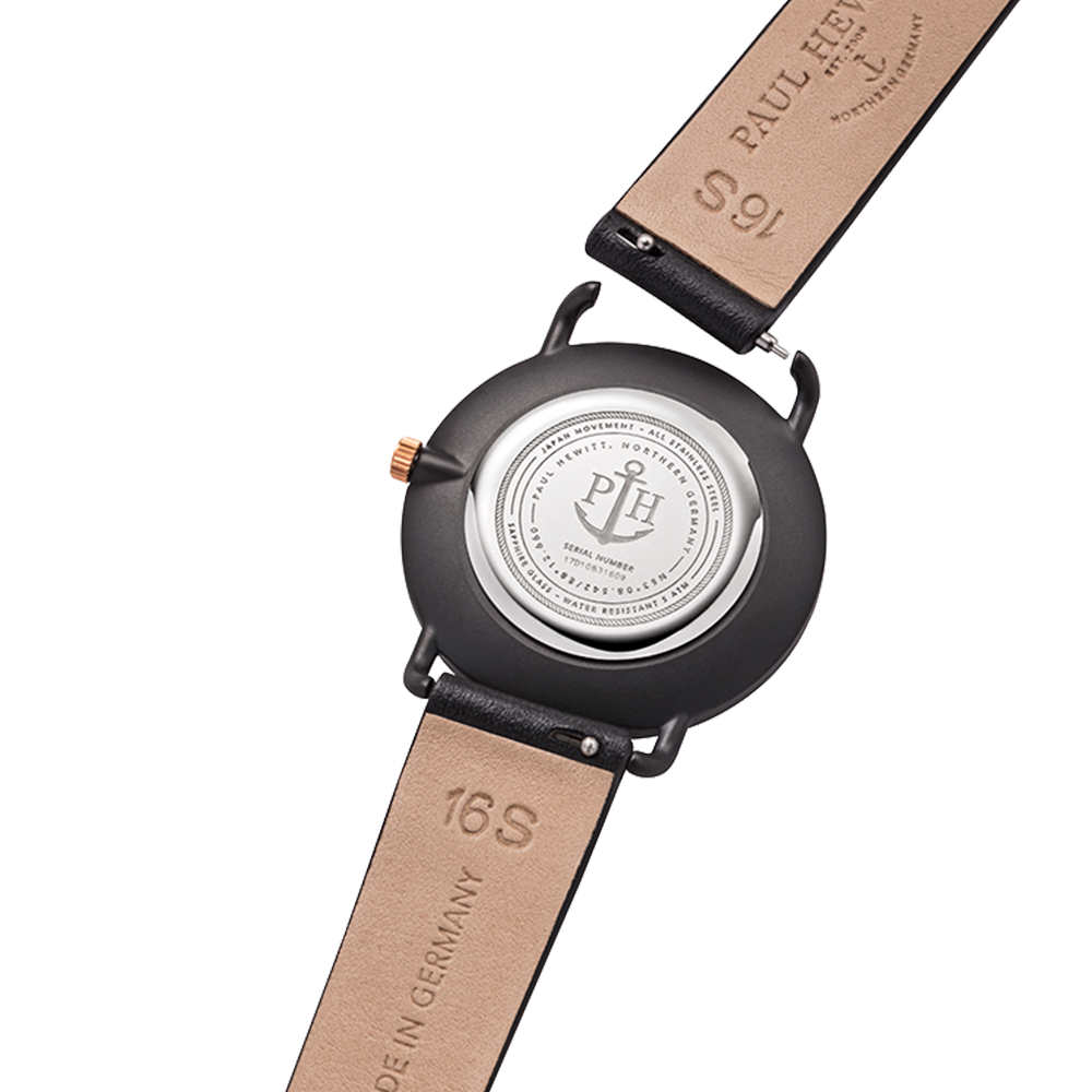 Paul Hewitt Miss Ocean Black Sunray Watch