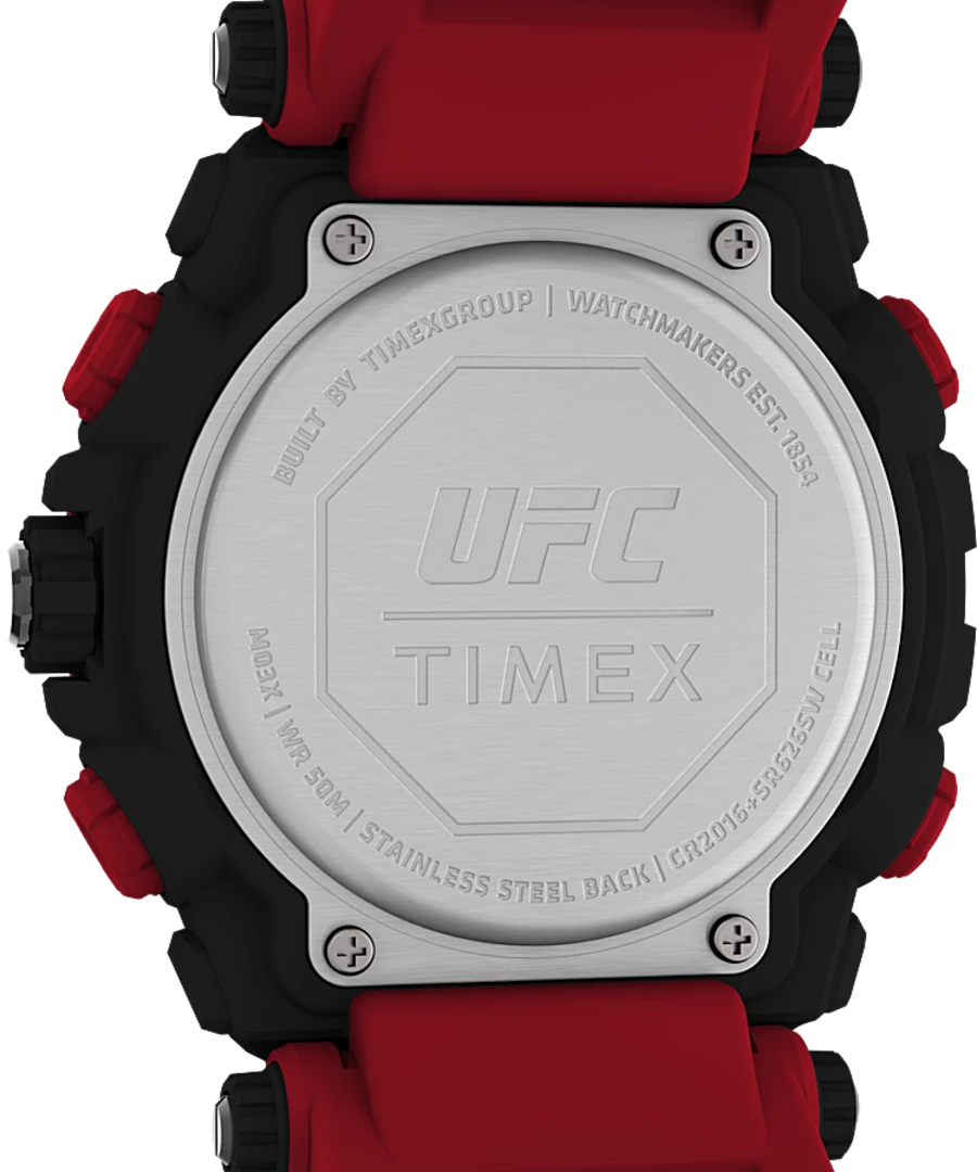 Timex UFC Impact 50mm Resin Strap Watch TW5M53000