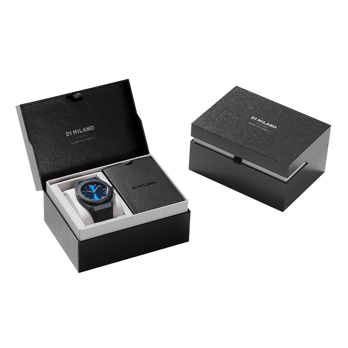 D1 Milano Carbonlite Blue 40.5mm Watch CLRJ04