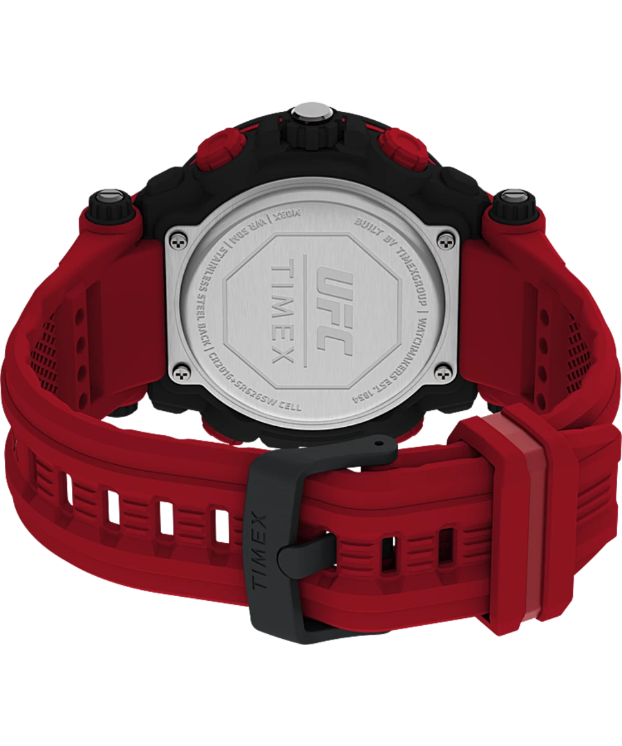 Timex UFC Impact 50mm Resin Strap Watch TW5M53000