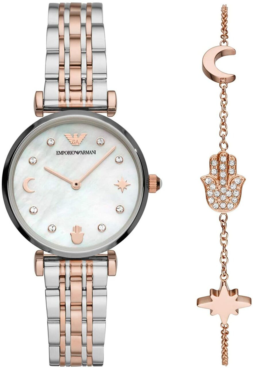 Emporio Armani AR80037 White Dial Women's Watch