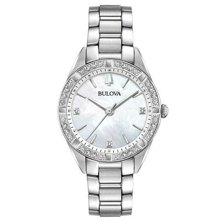 Bulova Sutton Diamond Womens Watch 96R228