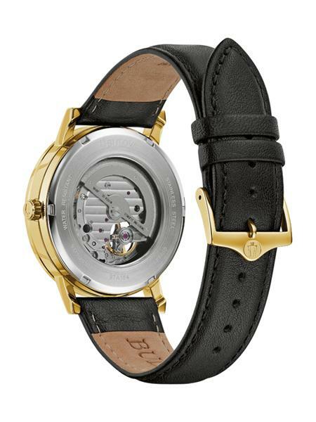 Bulova Black Men's Automatic Classic Watch 97A154
