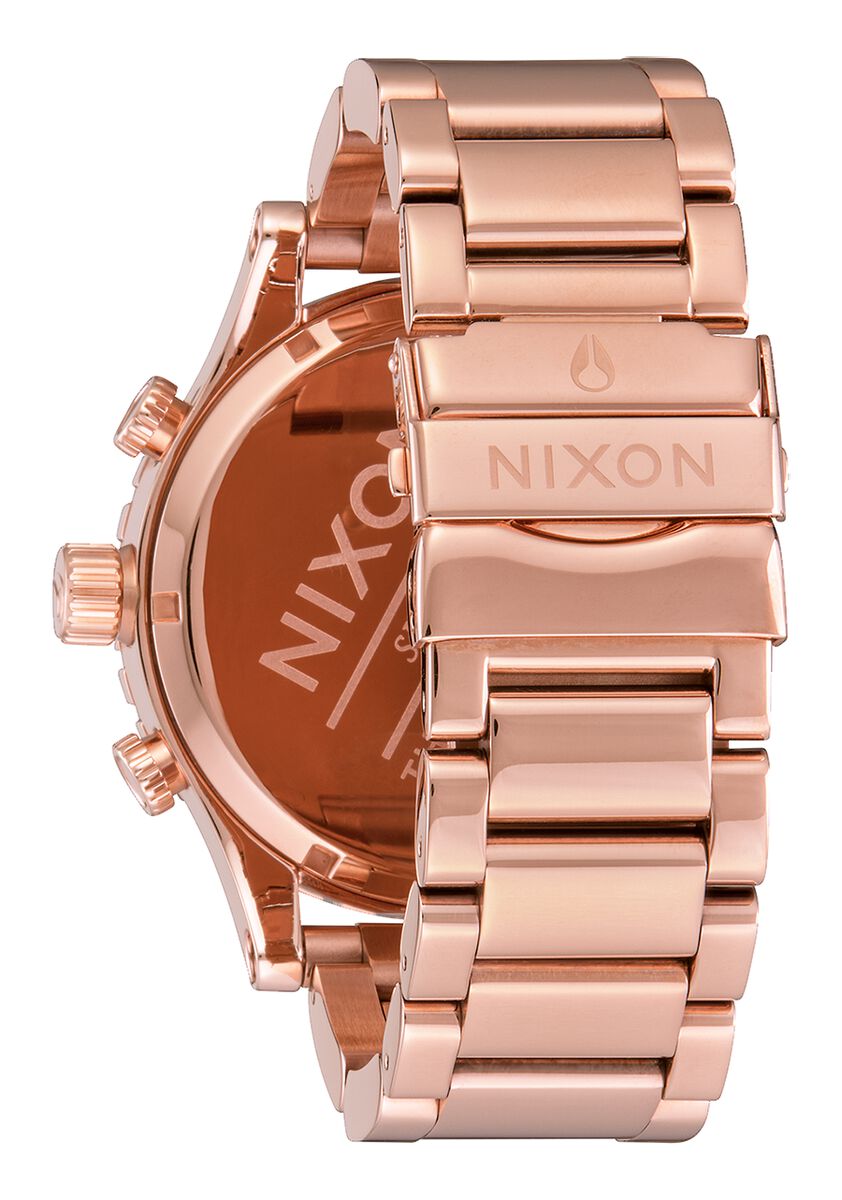 Nixon 51-30 Chrono All Rose Gold Watch A083-897-00