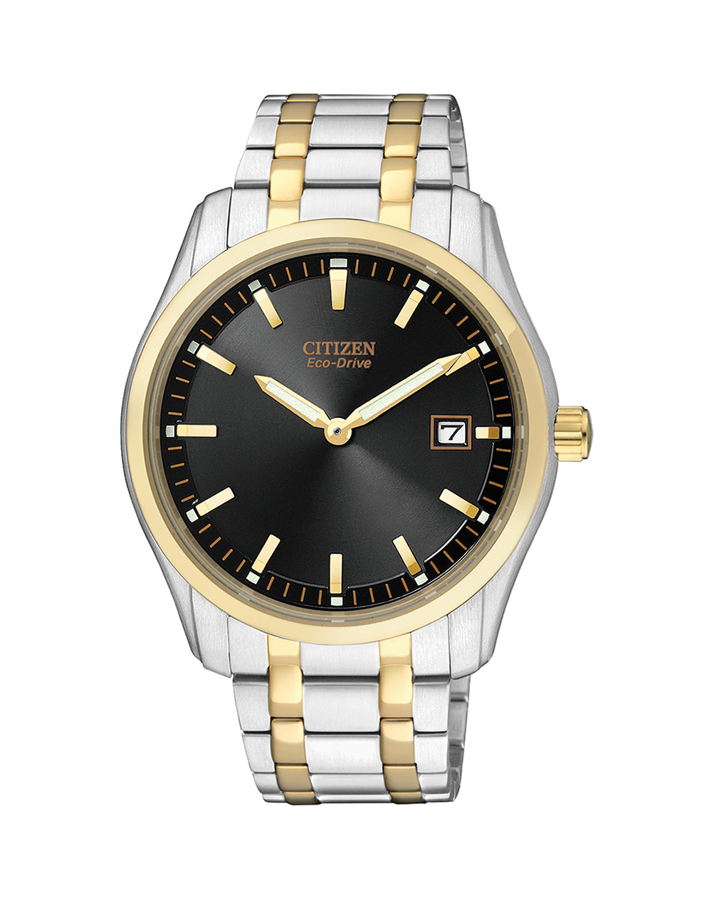 Citizen Corso Diamond Black hotsell Dial Two-tone Stainless Steel Men's Watch BM7107-50E