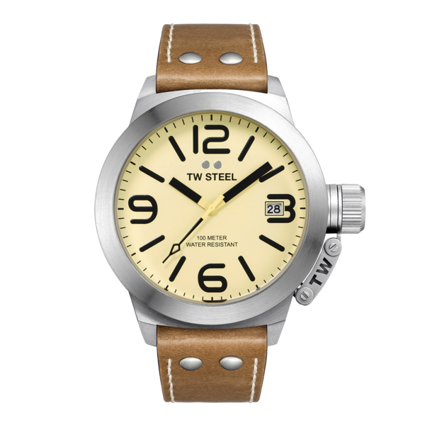 TW Steel Analog Display Quartz Brown Mens Watch