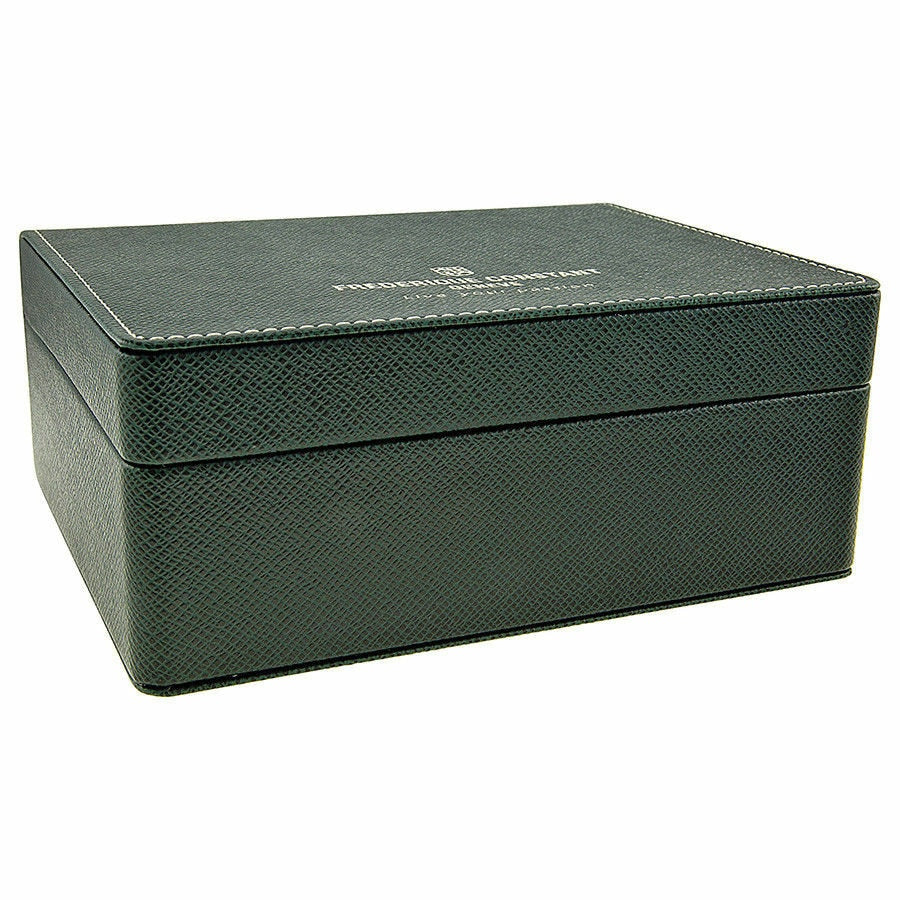 Frederique Constant Slimline Black Dial Mens Watch