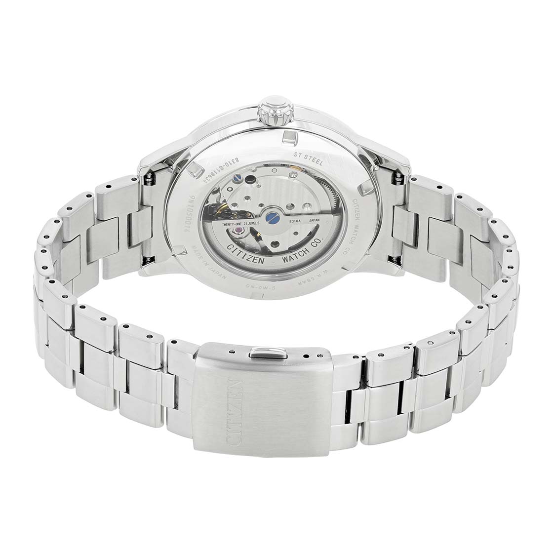 Citizen Automatic Black Dial Men's Watch NK0000-95E