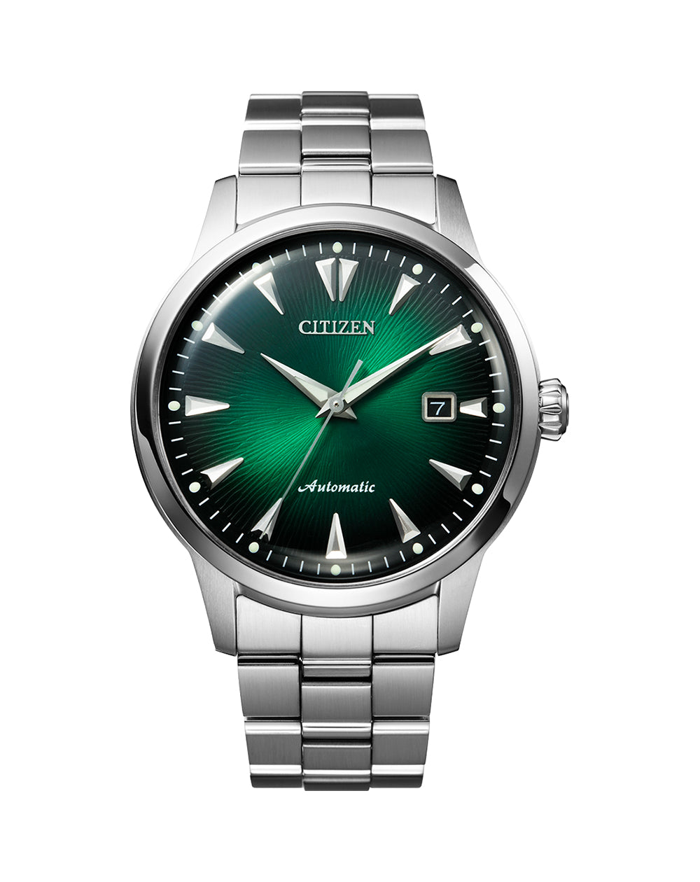 Citizen Automatic Green Dial Men s Watch NK0007 88X Watch Direct