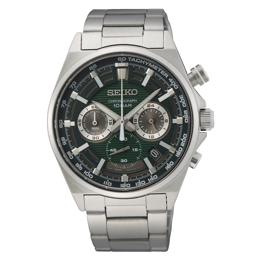 Seiko Conceptual Series Chronograph Green Dial Men's Watch SSB405P