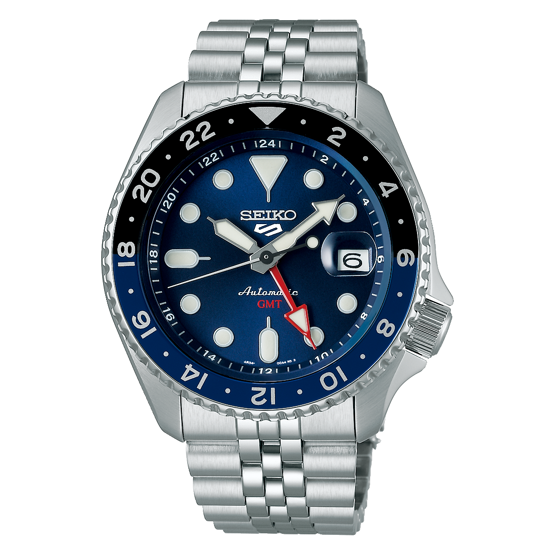 Seiko 5 Sports GMT "SKX" Blueberry Dial SSK003K