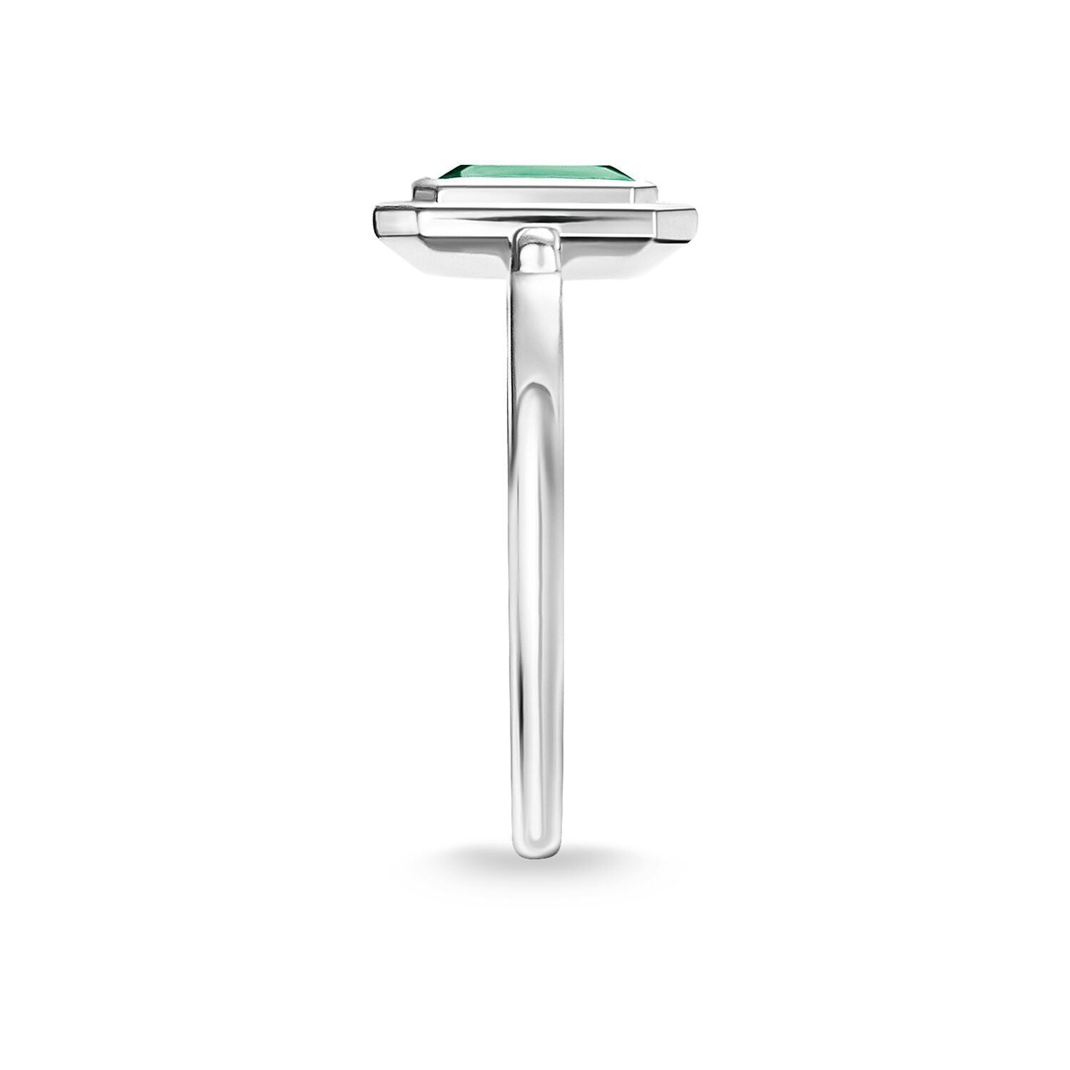 Thomas Sabo Ring Red & Green Stones, Silver