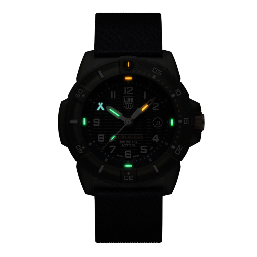 Luminox Bear Grylls Survival Eco Series 3703 watch features a bold design and eco-friendly materials for adventurers.