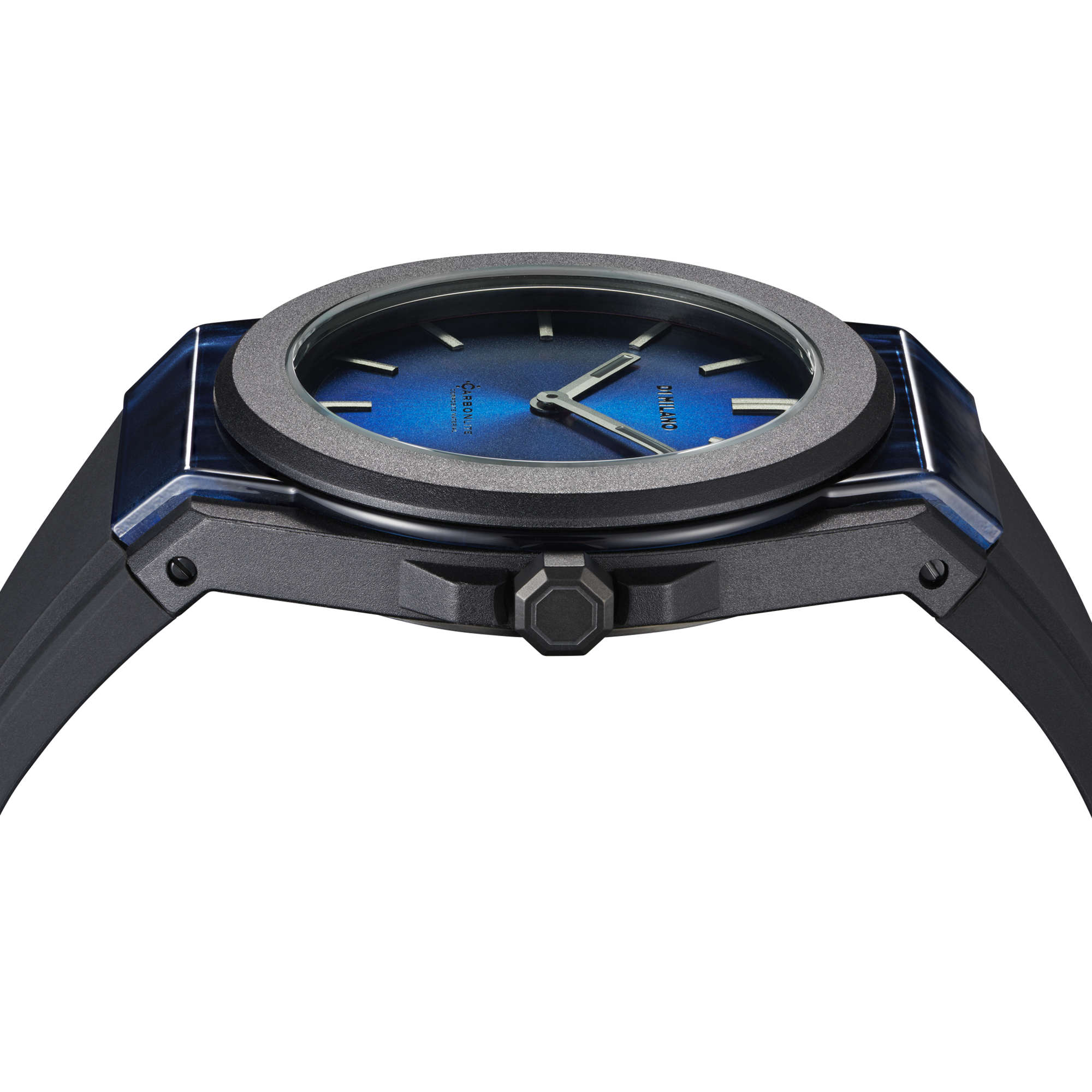 D1 Milano Carbonlite Blue 40.5mm Watch CLRJ04