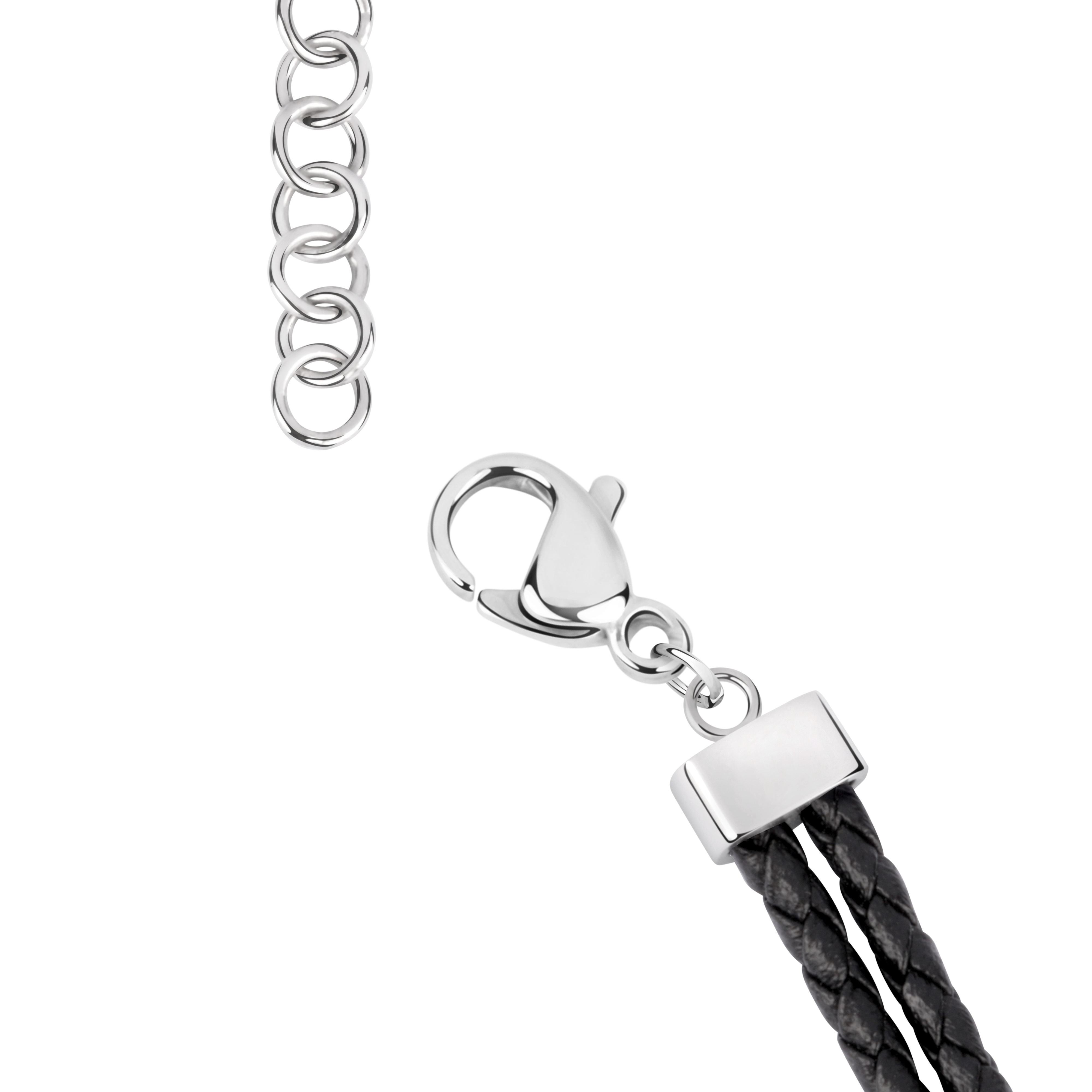 Maserati Jewels Men's Leather Bracelet