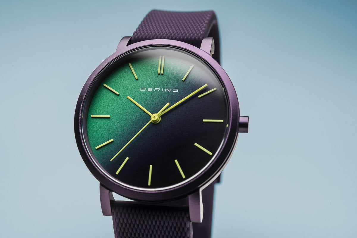Bering True Aurora Mat Purple Watch