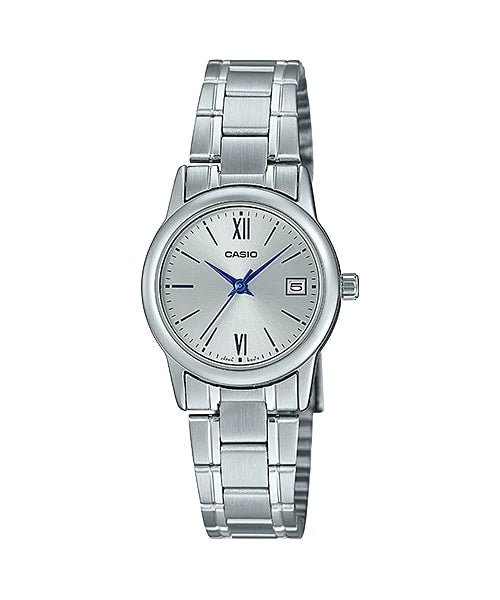 Casio Analog Silver Women s Watch LTPV002D 7B3 Watch Direct