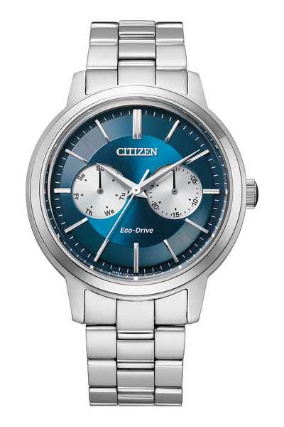 Citizen Eco-Drive Stainless Steel Blue Dial Watch BU4030-91L