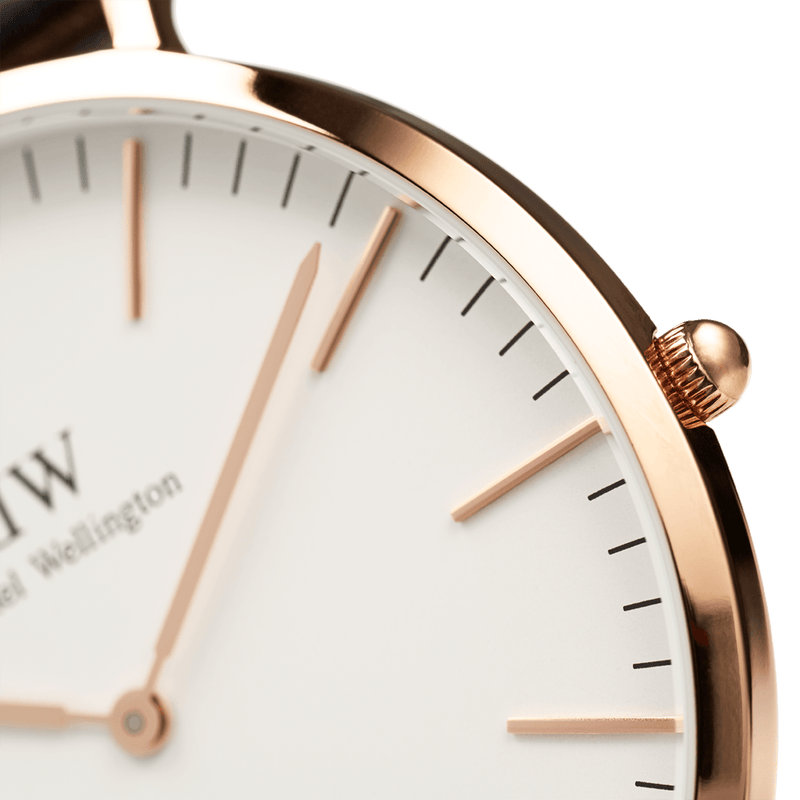 Daniel Wellington Classic 40mm York White Dial Watch DW00100011