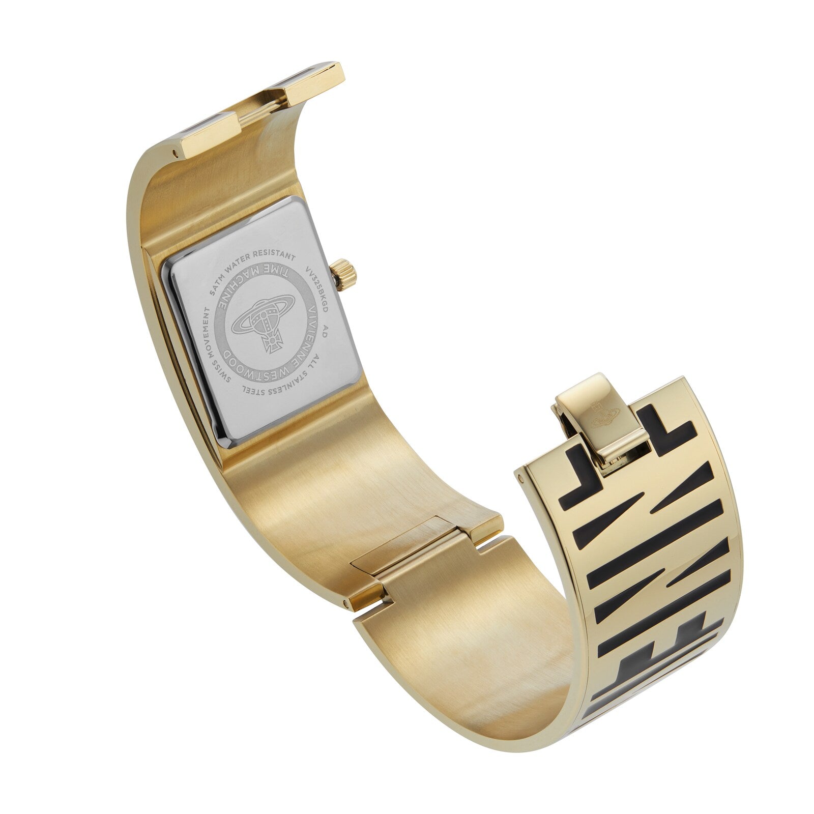 Vivienne Westwood Belvoir Black Dial Bangle Women's Watch VV325BKGD